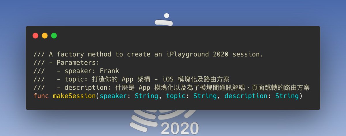 theiPlayground's tweet image. 要如何才能設計出富有彈性、好開發的 app 呢?來參加這個議程,就能知道如何透過模塊化的方式打造整體架構,又如何串起各頁面之間的跳轉,打造出令人滿意的 app 架構。
作者:@huang_wc
議程連結:iplayground.io/2020/#sechdule…