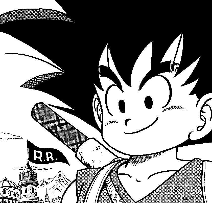 Après ce bout de chemin, notre protagoniste choisit de voyager seul à la recherche de la Dragon ball de son grand père et s'autonomise, affronte et défait l'armée la plus puissante de la planète : le Red Ribbon. Goku se "fait" seul.