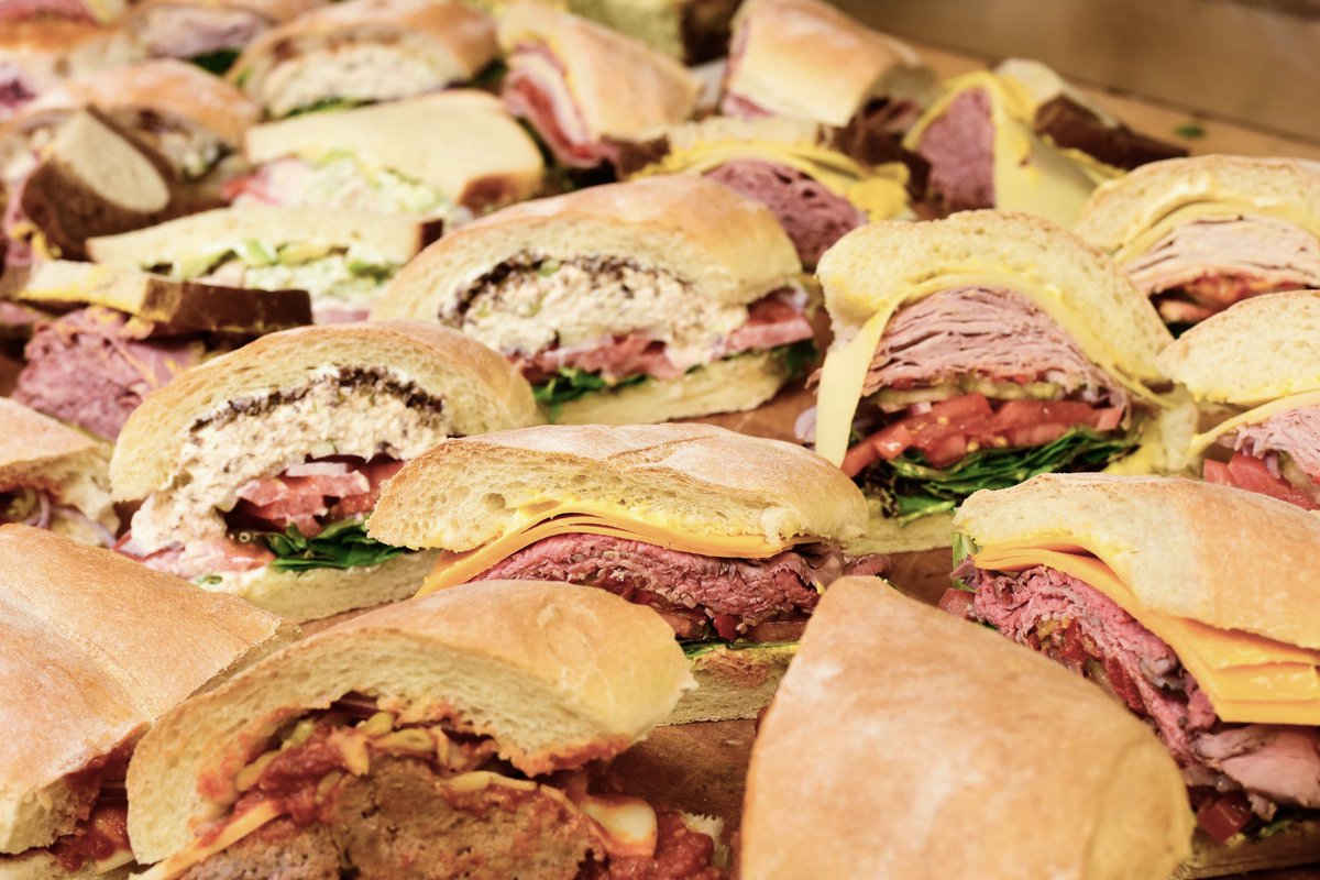 luccadeli's tweet photo. Perfect for a picnic out...or staying home and watching the game. Order online! https://t.co/DdjQkDFvB0 https://t.co/z2aqRRgYE3