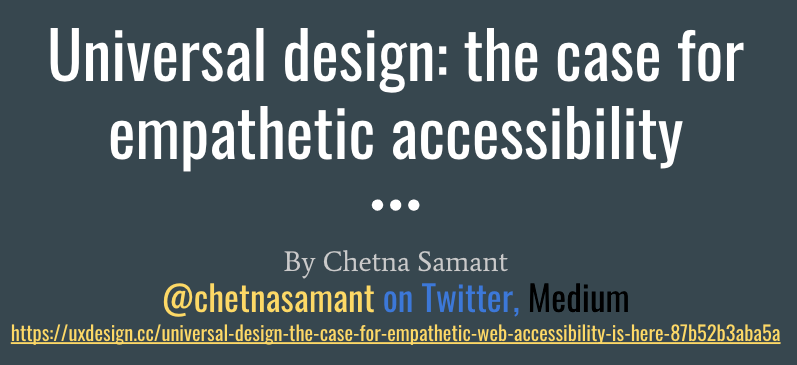 PCAustin's tweet photo. Thank you @chetnasamant for your great talk on web accessibility at #PCATX25 https://t.co/Sbli7lvSB4