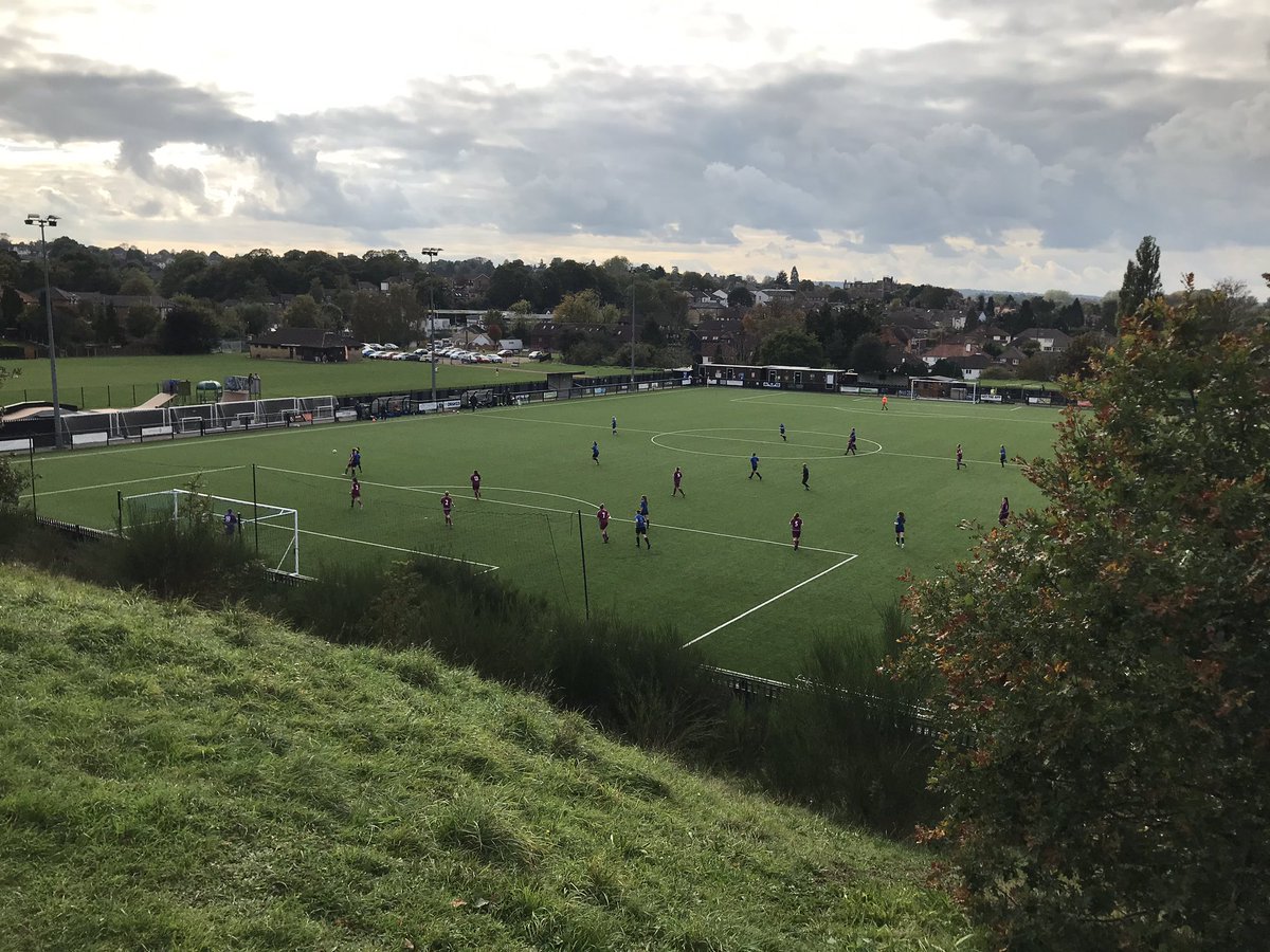 ChrisSlegg's tweet photo. Decent vantage point to take in Sevenoaks @STFCLadies v Diamond United in South East Counties League Div 2 on my Women’s Football Walk for Rebecca’s 🌈 ❤️ Trust.

Finished 8-0 to the home side. 

All donations greatly appreciated🔻

https://t.co/zIY7XX9QgM https://t.co/9yyecNCgxD