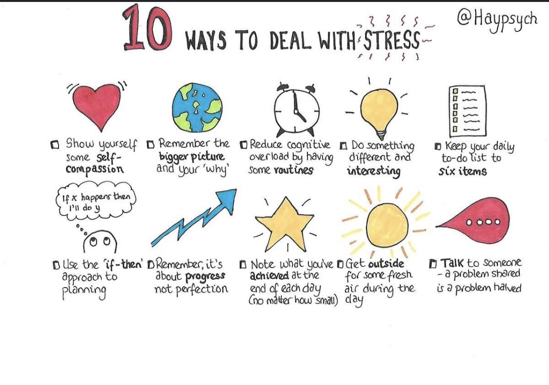 We know things can get a little stressful at times. So here are some tips on how to deal with stress. #ThisIsHowWeFight