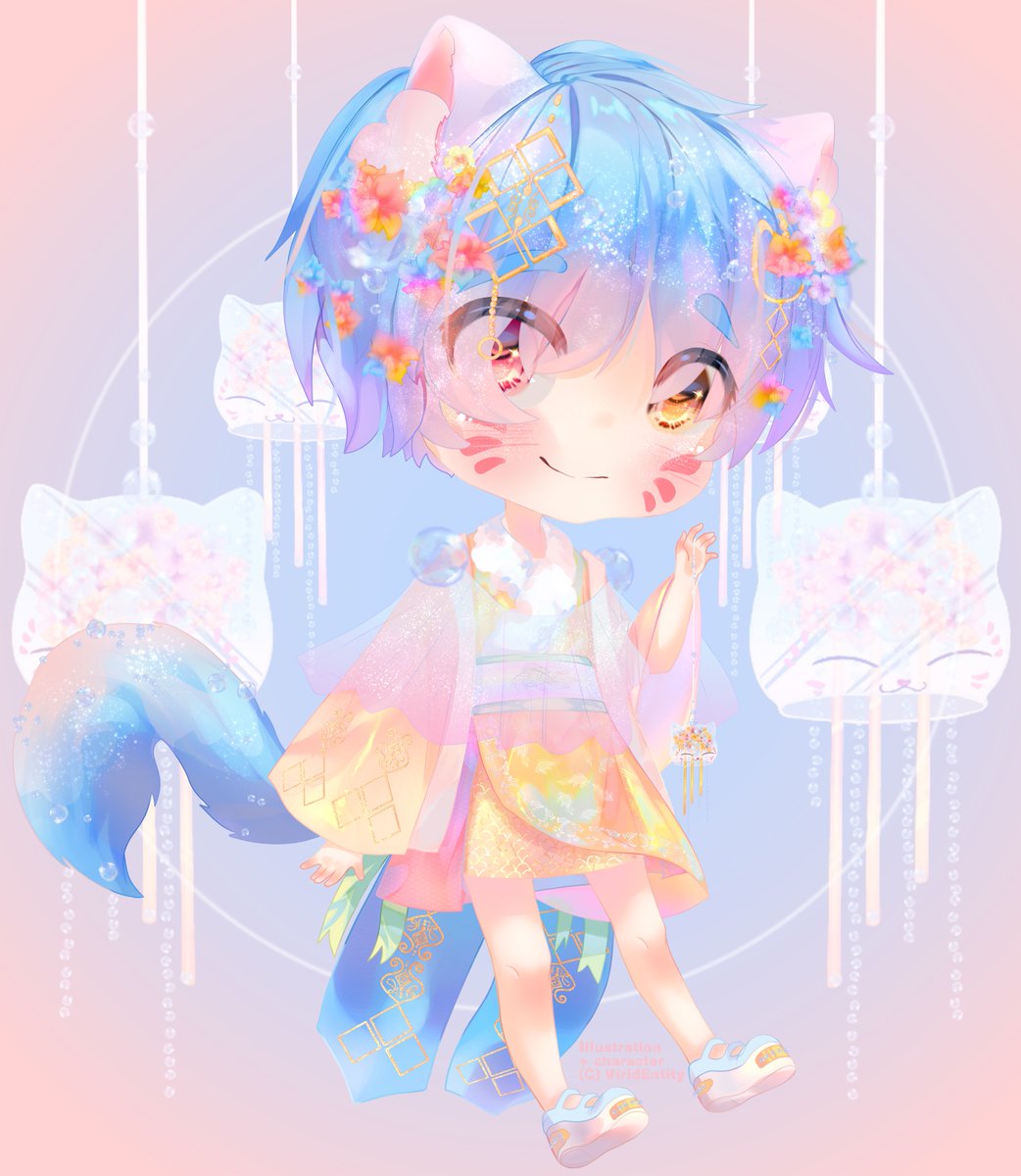Fluffy Phoenix 人 私はフェニックスです ٩ W و 猫が大好きで ふわふわ描くのが好きだ Hello I Am Phoenix I Love Cats And Like To Draw Oc Originalcharacter イラスト オリジナルキャラクター