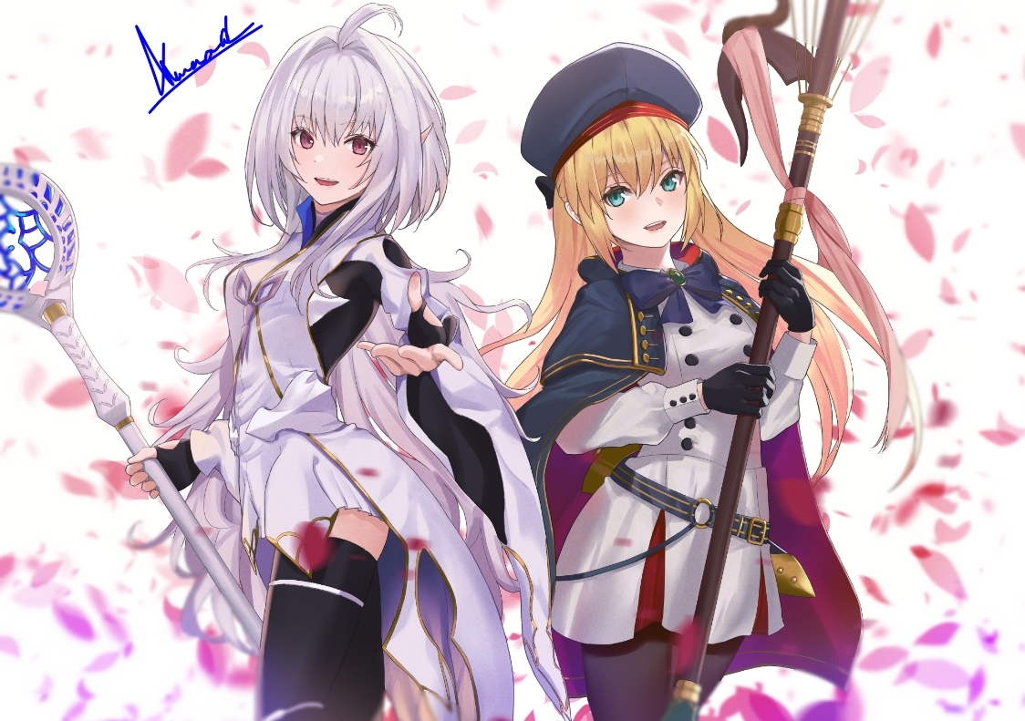 FGO「プロトマーリンとキャスターアルトリア
#FGO 」|asrdのイラスト