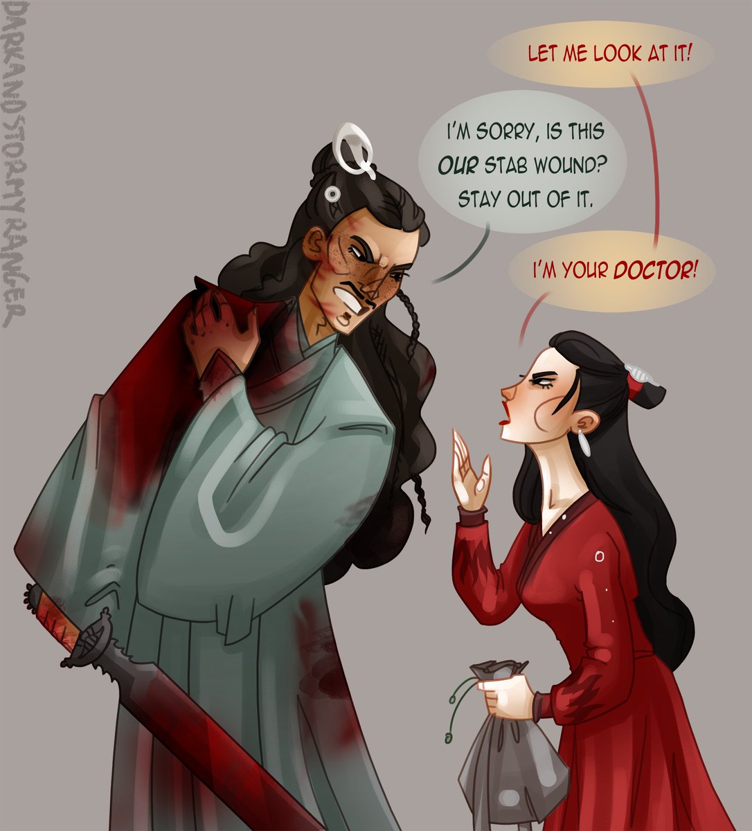 Balthazar_R's tweet photo. lotus pier bachelor trickedly tricked me into shipping #mingqing and i don't mind
 #niemingjue #wenqing
@krayziewes https://t.co/xre0YpZ46R