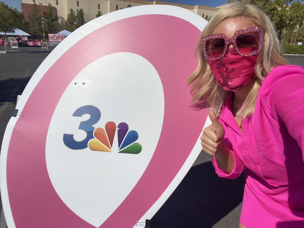 ChloeKoast's tweet photo. If you missed today’s Making Strides Against Breast Cancer Stride Ride — you can still donate at https://t.co/dcjOEPujDY through the end of the year! 💕 #MakingStridesLV @MakingStridesLV @News3LV https://t.co/XwlvQvCvNe