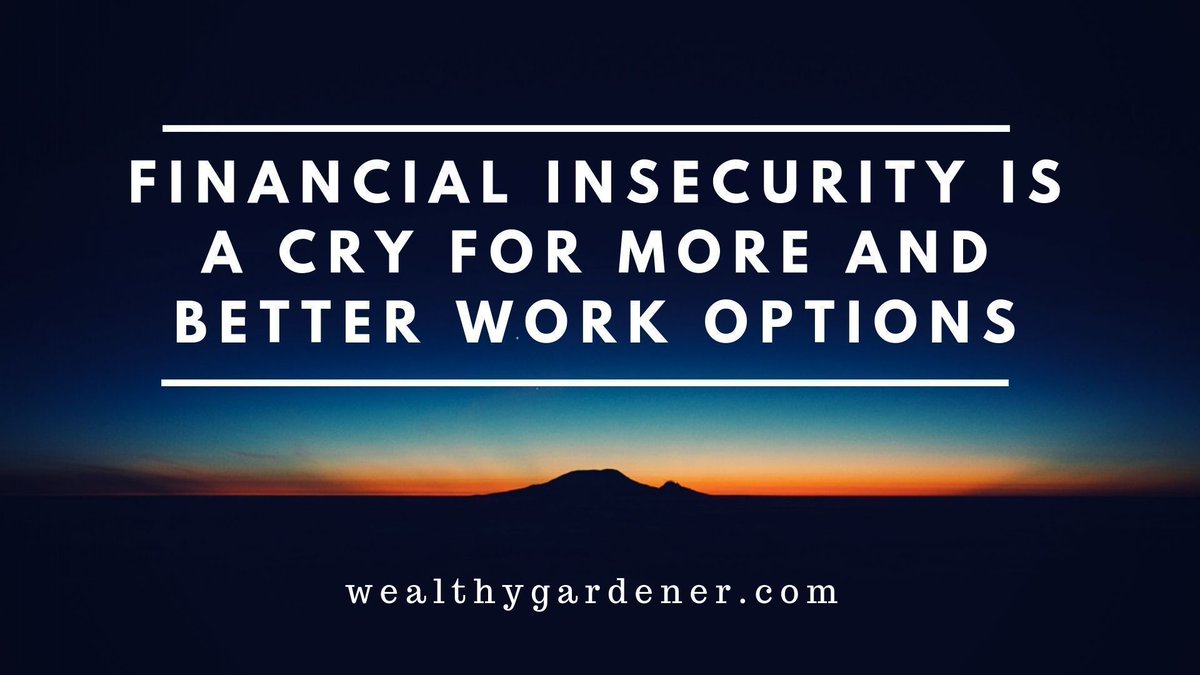 Life Lessons on Prosperity between Father and Son 
#personalfinance #blogging #mindset #stoicism 

“Financial insecurity is a cry for options to strengthen your position.”

––the wealthy gardener