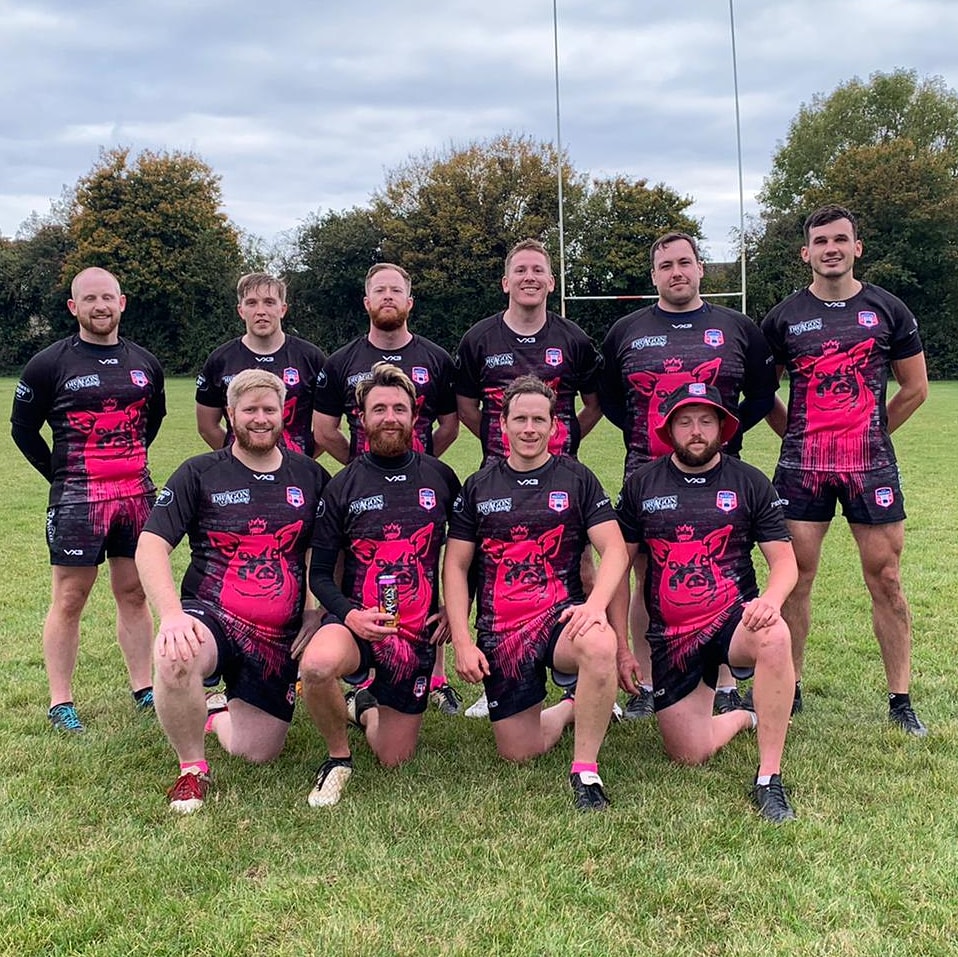 Might have only been some Ready4Rugby but glad to give the new kit an outing! #bringinghomethebacon #pigskin #nawty