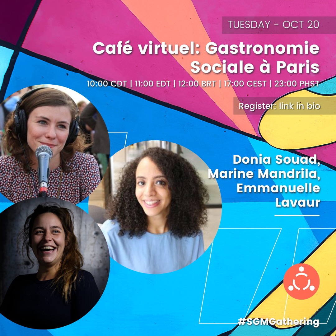 Envie de découvrir en quoi la gastronomie peut être utilisée comme outil pour résoudre les inégalités et créer du lien ? RDV mardi prochain pour des témoignages inspirants, animés par notre Shaper Valentin ! Inscription par ici 👉 lnkd.in/dEVQs7g
#socialgastronomy #food
