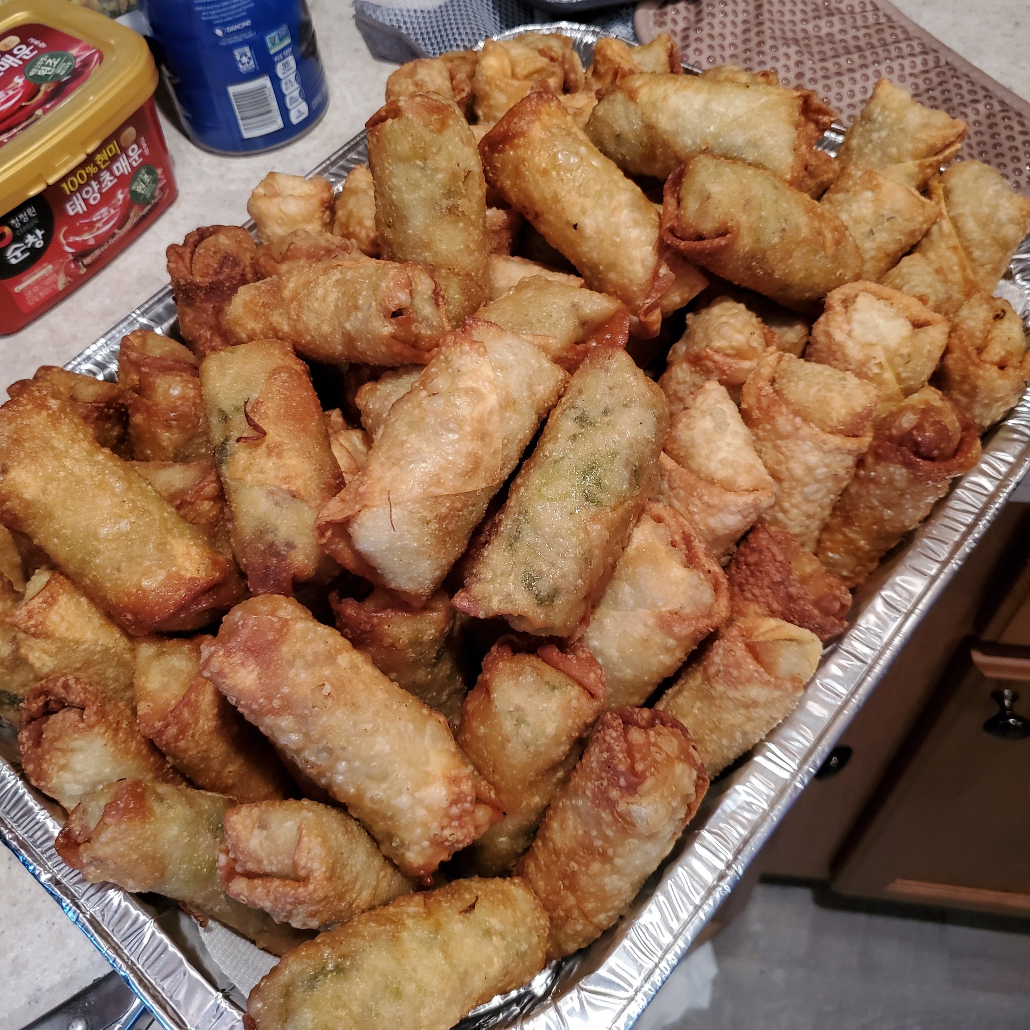 You like egg rolls? Me too. So I made some. https://t.co/Hu1VHGR8Bp