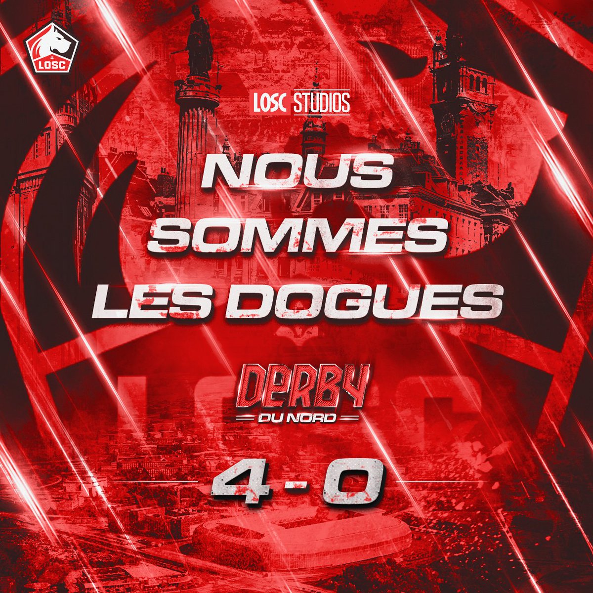 losclive's tweet photo. 𝗡𝗲𝘅𝘁.

#LOSCRCL 4-0 | ⏱ 90'+1

#NousSommesLesDogues https://t.co/CQ9zfPhZom