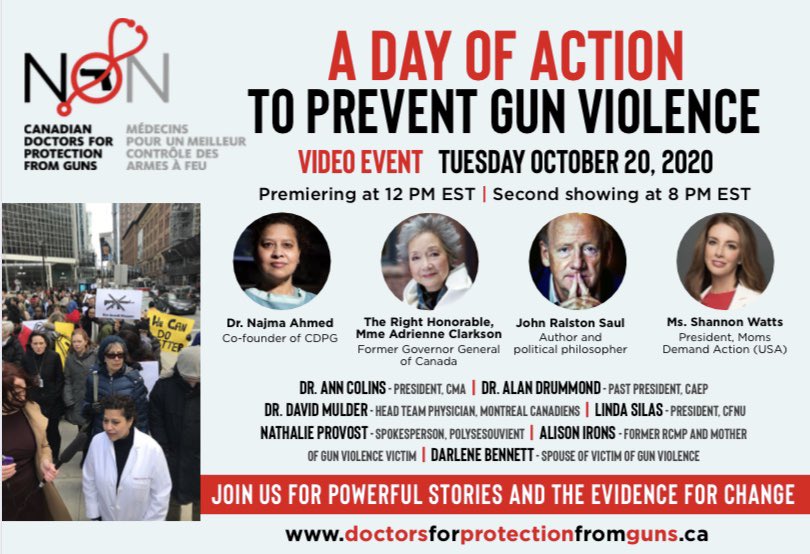 UofTTrauma's tweet photo. 2nd Annual Day of Action to Prevent Gun Violence. Please register here to participate in this virtual event https://t.co/4CL4uP3vof https://t.co/UdKrEVQ4jj