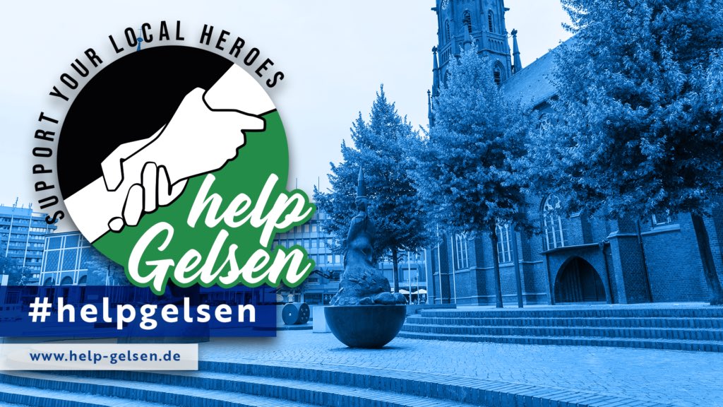 -  #HelpGelsen: selling t-shirts to raise money for local small businesses suffering from the pandemic.- Completion of a €100,000 artificial pitch for a children’s home. #S04  