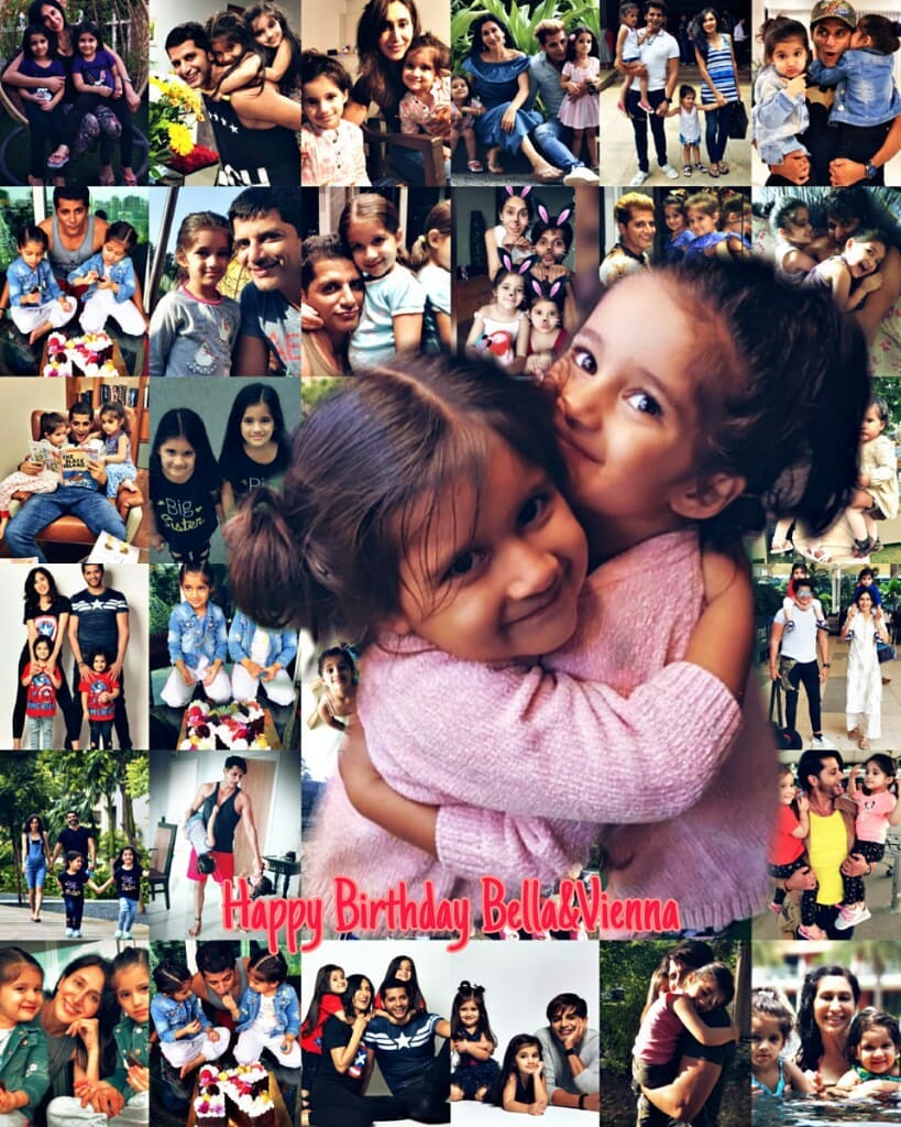KvbRoma's tweet photo. Happiest Birthday My Beautiful Angles Bella&amp;Vienna 😍 may god bless u and give u all the happiness in your life my babies 😻 lovee uu so so mush my Sweethearts 😻🌸 i hope u r healthy nd safe ♥ have amazing year ahead󞀼󞀠happy birthday @TwinBabyDiaries @KVBohra @bombaysunshine https://t.co/G3ZqFM9GOQ