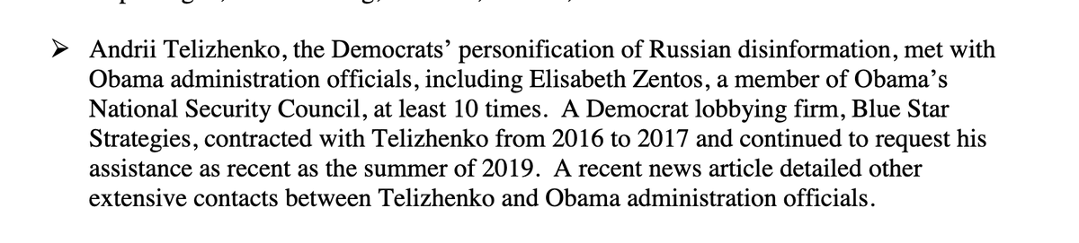 18) The Obama- @JoeBiden team was fine with Andrii Telizhenko, a former Ukrainian diplomat, meeting with him often until he spilled the beans about Burisma corruption. They then vilified him as a Russian agent and spreader of Kremlin disinformation.  @AndriyUkraineTe