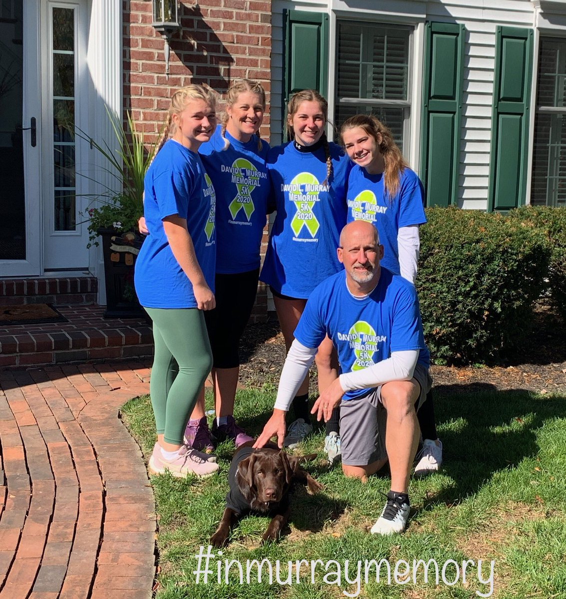 SugChris's tweet photo. Pre-race family photo op before the David L Murray Memorial 5K #inmurraymemory https://t.co/eLYAPSWrfs