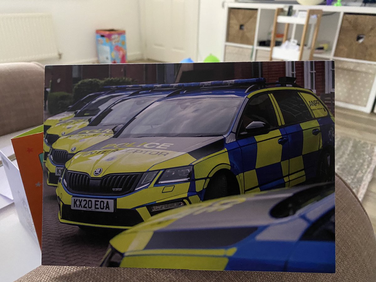 CameronD2007's tweet image. Thank you so much @ChInspNorpol and team. It means a lot. Even police dog Koda wished me happy birthday 😍