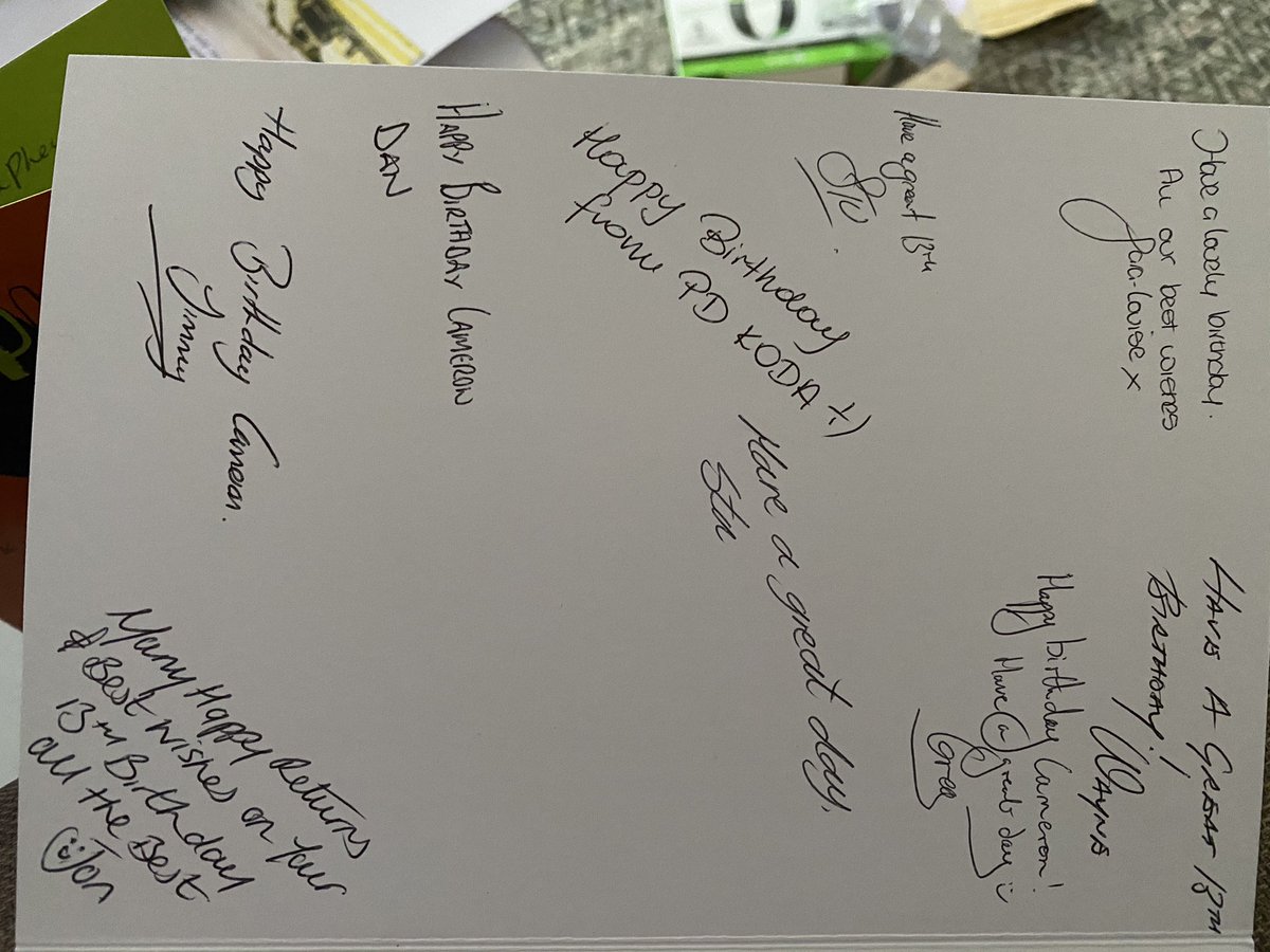 CameronD2007's tweet image. Thank you so much @ChInspNorpol and team. It means a lot. Even police dog Koda wished me happy birthday 😍