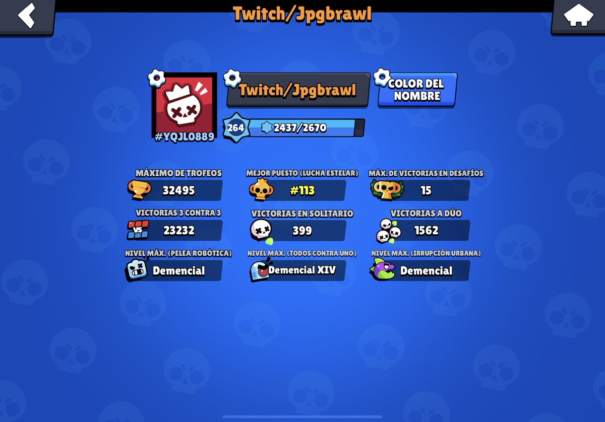 Paso a estar Player F/A y estaré atentamente escuchando vuestras ofertas. 

- +16
- 1 año de experiencia en el competitivo de Brawl.
- Idiomas: 🇪🇸 e 🇬🇧.
- Gran motivación y ambición a crecer como jugador.
- Jugador flex(mayor dominio como side).

Os estaré leyendo🧐🔥.