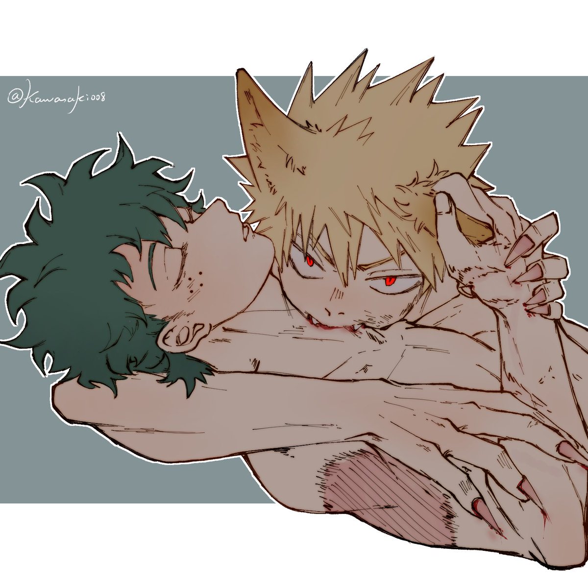 haunting #bakudeku.