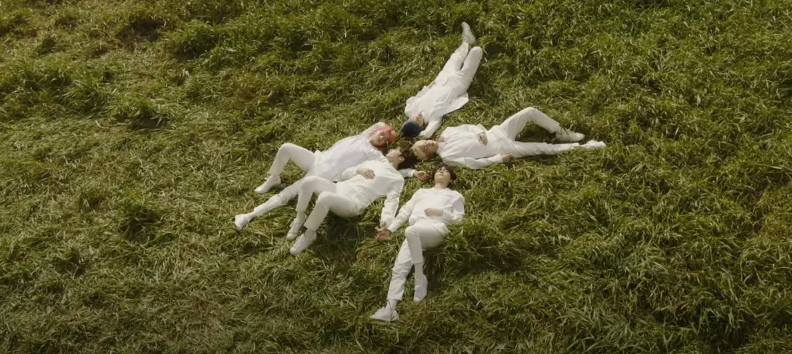 since the members were still together in the summer part of the teaser, these were probably flashbacks or visions that happened in the past. (again, another guess but adding this here)