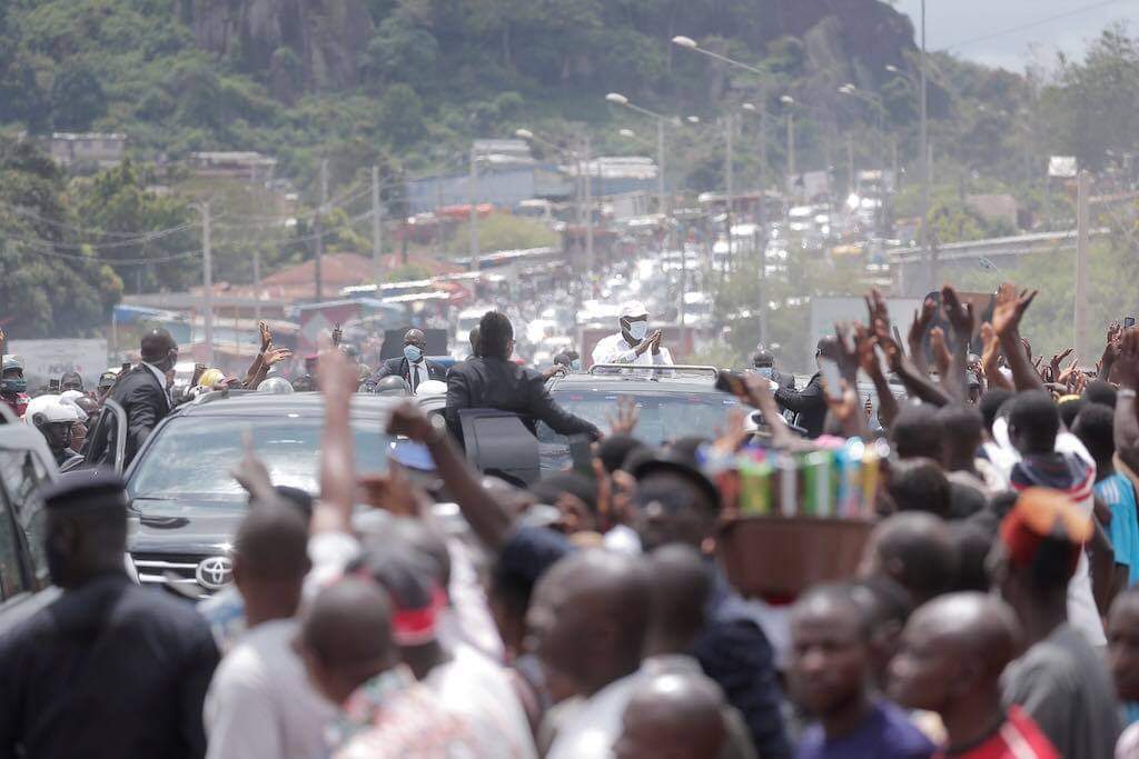 Merci chères populations du Grand Ouest pour votre accueil chaleureux et pour votre engagement pour #UneCIVSolidaire et pour #UneCIVMeilleure !

 #ADOPrésident20sur20
 #AdoCIV2020