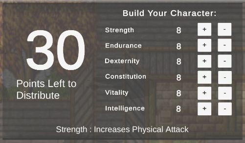 hind_dev's tweet photo. Story of Xirsia: The #game includes #charactercreation. You can customize following:
a. Race: Three #races to choose from. 
b. Class:  There are six distinct #class to choose from. 
c. Weapon: There are a total of six weapon types in game.
d. Stats: Distribute given points.

#rpg https://t.co/8Oi9WPUwmM