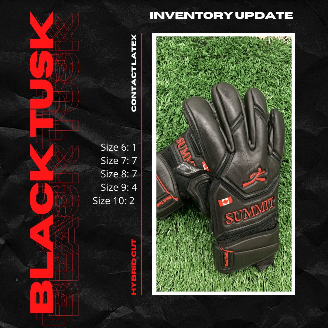Summit 🧤Update: We are running low on our current stock of gloves!!! Grab your pair for indoor before they run out! ⁣
⁣
summitgoalkeeping.com⁣
⁣
#greatsave #goalkeeper #goalkeepers #goalkeeperglove #goalkeeperlife #goalkeepertraining #goalkeepercoach #goalkeeperworld
