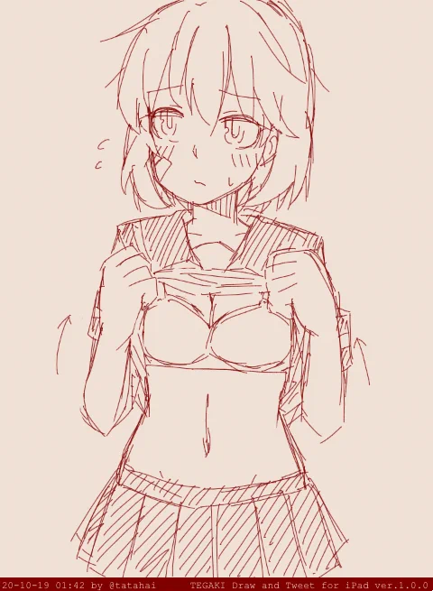 #この樹屋さんに脅されてやりました #tegaki_dt 