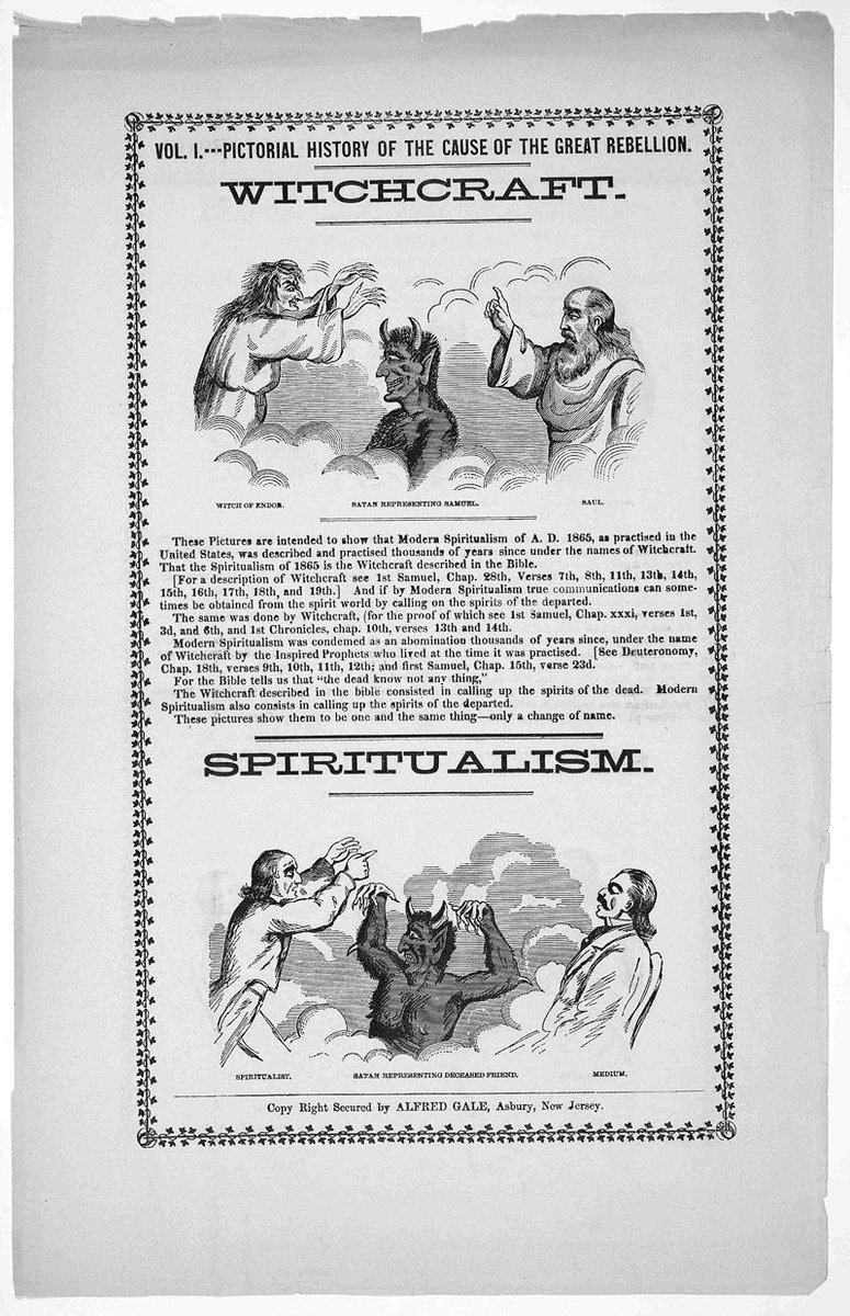 Despite numerous instances of chicanery, the appeal of Spiritualism was strong. Prominent in the ranks of its adherents were those grieving the death of a loved one.