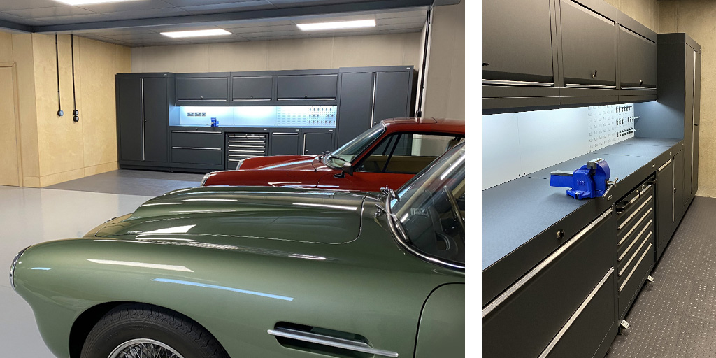 dura_garages's tweet photo. Our latest installation for a private car collector...👌✨ Whatever your garage size, it’s a great time to get it organised for winter. For ideas visit https://t.co/dAL2OCyxNi
.
#duragarages #transformyourgarage #garages #homeworkshop #astunday #astonmartinowners #porscheowners https://t.co/KclohKTSto
