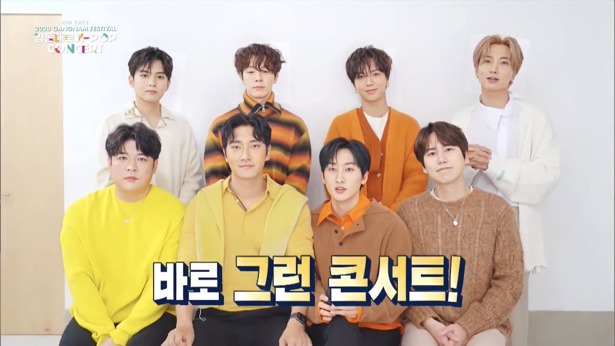 Tu los vez bien portaditos a todos pero la realidad es que son una locura π
#SuperJunior https://t.co/UKEZGagjJN