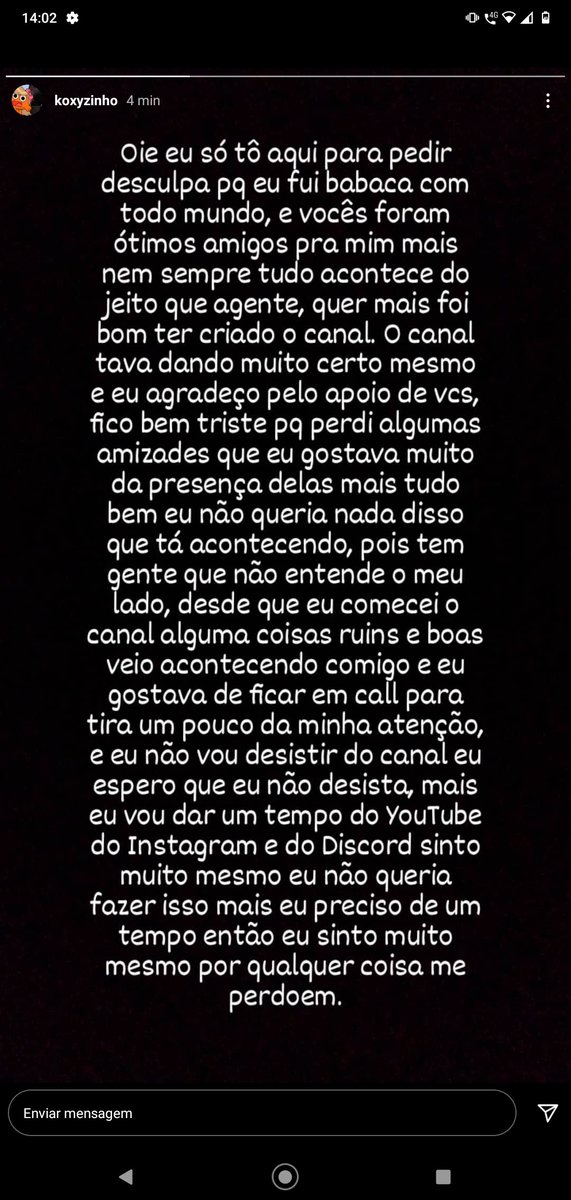 Finalmente a pessoa entendeu