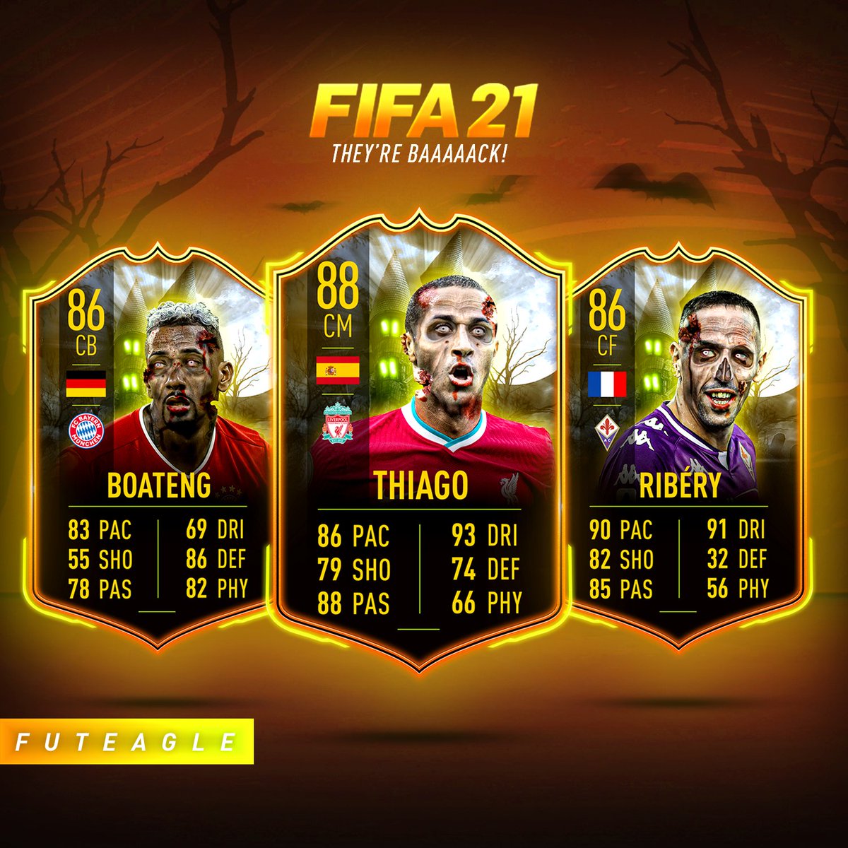 Eagle On Twitter Fifa21 Ultimate Scream Imagine How Cool It Would Be If These 3 Players Come Alive Again And Have A Similar Pace They Had When They Were Teammates Would Be