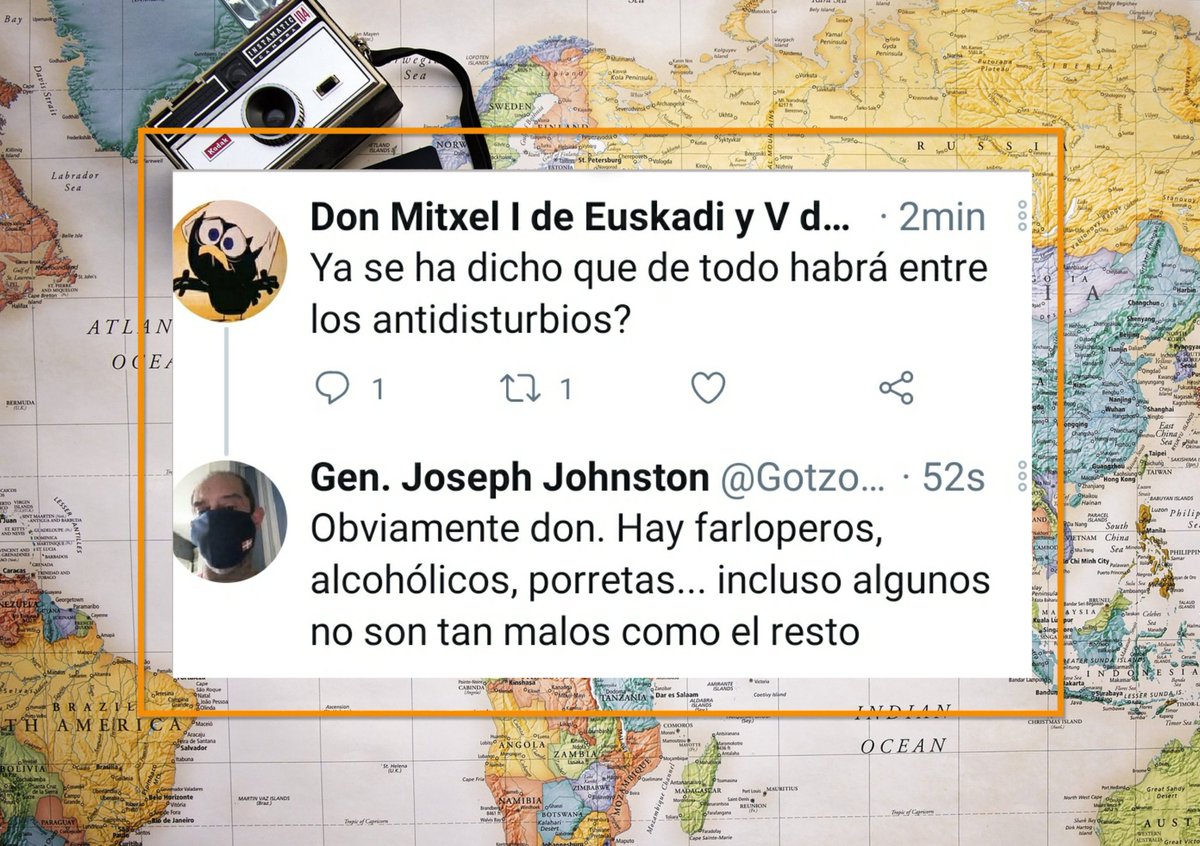 Estas son las cosas que me encantan de twitter, marco compartido para <a href="/DonMitxel_I/">Don Mitxel I de Euskadi y V del Secarral</a> y Don <a href="/Gotzon86Gotzon/">Gen. Joseph Johnston</a> por #DisturbiosCompartidos