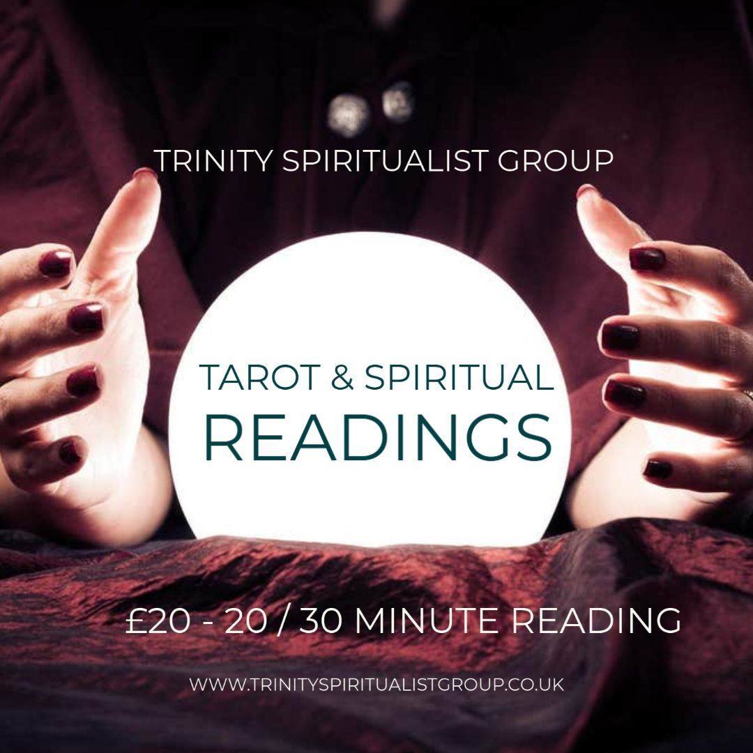 trinitytpt's tweet image. *** TAROT &amp;amp; MEDIUMSHIP READINGS ***

Receive a 20/30 minute tarot or mediumship reading with one of our readers. 

All Readings - £20 per person.

DM for details!!!

#tarot #tarotcards #tarotreading #tarotreader #psychic #tarotdeck  #mediumship #psychicmedium