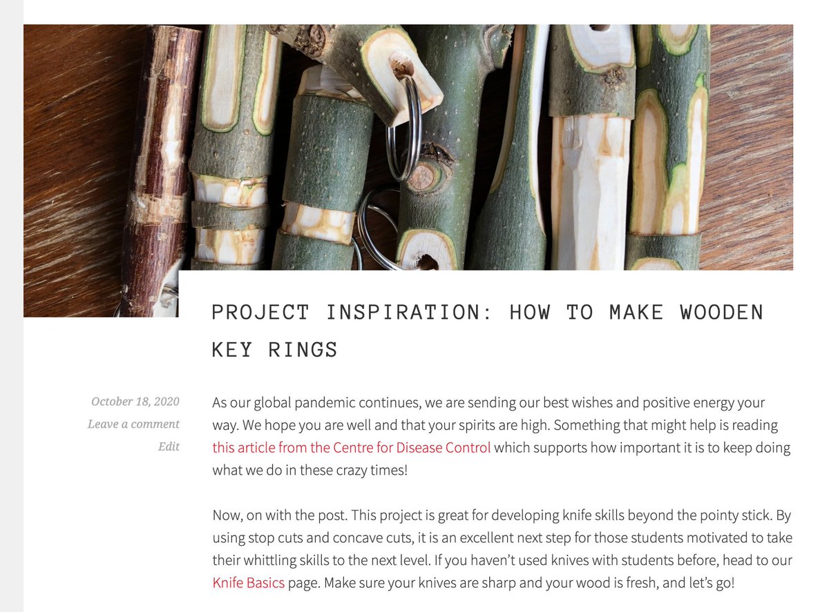 If you're ready to go beyond the pointed stick, this project might be for you! In this post, we're talking stop cuts and concave cuts. Make sure your knives are sharp and your wood is fresh, and let’s go! #outdoorlearning #whittling <a href="/kayleighgoode08/">Kayleigh</a> 

outdoorlearninginternational.com/blog-2/