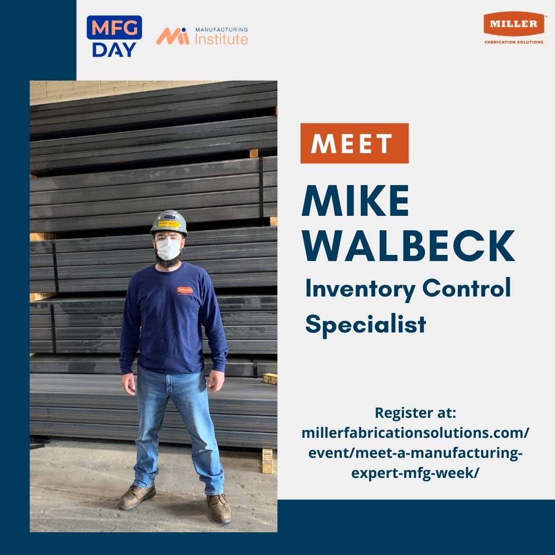 MillerFabSol's tweet photo. Brush up on #kanbanpulls with #InventoryControl Specialist Mike Walbeck on Oct. 19, as he aims to keep #production 📦 moving w/minimal #waste. Register now for this #virtual #MeetaManufacturingExpert event: https://t.co/6G10d1rERL @MFGDAY_PA @MfgDay #IMakeInPA #MFGMonth20 https://t.co/MmkEDVAUHO