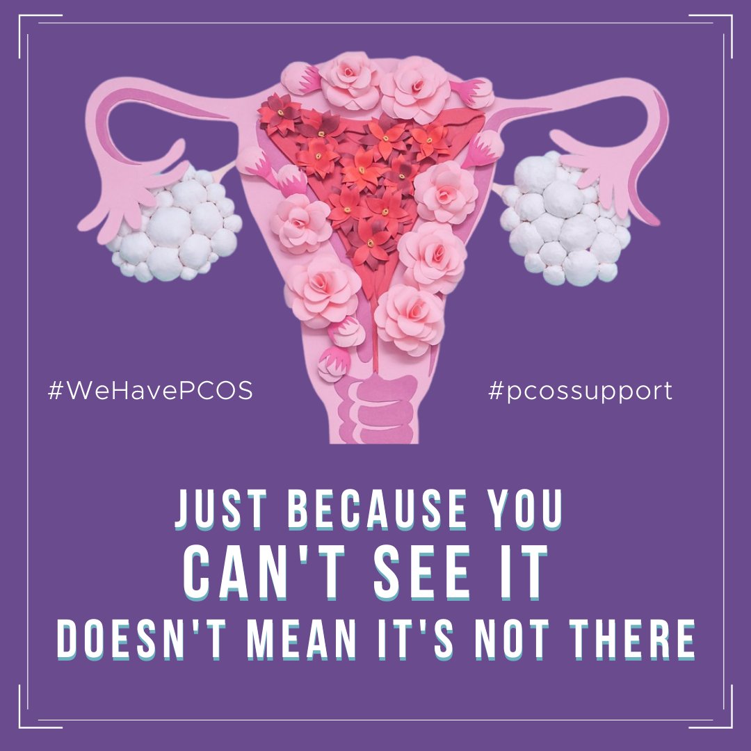 PCOSAA's tweet photo. We live with PCOS symptoms EVERYDAY! #pcos #pcosaa #pcossupport #pcosresources #pcosinformation #pcosresearch #1in5 #polycysticovariansyndrome #polycysticovarysyndrome #togetherwecan #pcostruths #WeHavePCOS https://t.co/utqree0Qnf