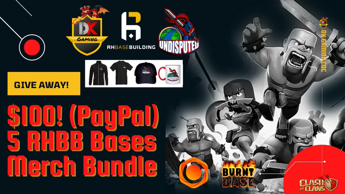 RHBaseBuilding's tweet photo. 🔥1 lucky winner will be selected randomly to win "$250" worth of prizes!

To enter:
- Follow @UNDISPU95038261
- Follow https://t.co/dbw33R1rgh
- Subscribe https://t.co/iNFziGt7me
- Retweet!

📅Closing entries on Nov 19th and Winner will be Announced Nov 21st.

🍀GL &amp; Stay Safe! https://t.co/QlrBwDSLPO