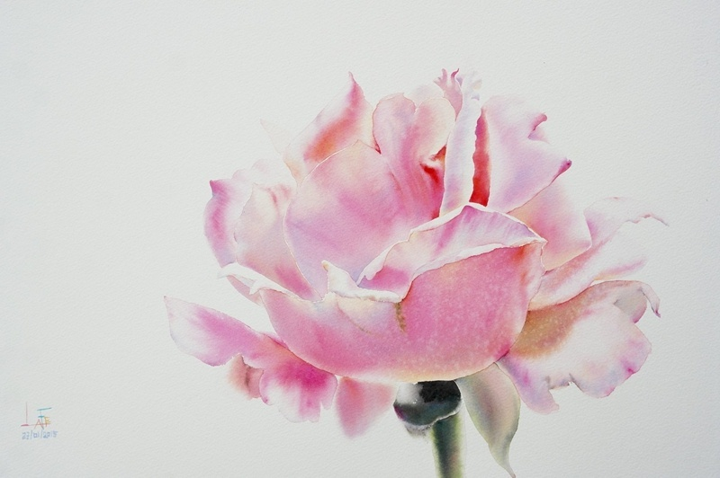 PaintingColleg's tweet photo. From Thai watercolor painter Sattha Homsawat https://t.co/aKoBzdeTvD
