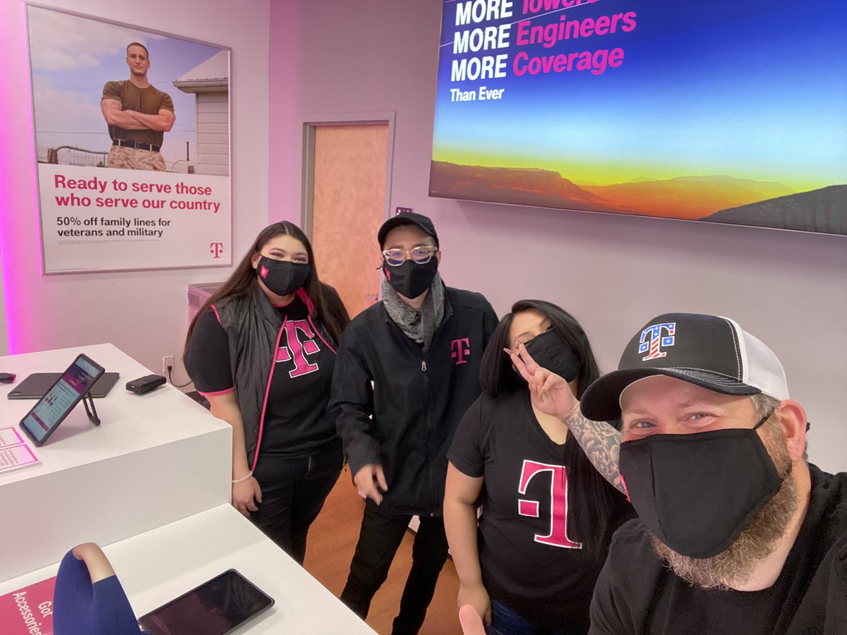 Of the all the 5Gs, Promenade brought the ENER-“G” this morning!  T-Mobile has the best 5G network in America!!  Love it!! <a href="/Shawn_CS1/">Shawn McKinney</a> 
#5GSweetSpot #iLoveTMobile