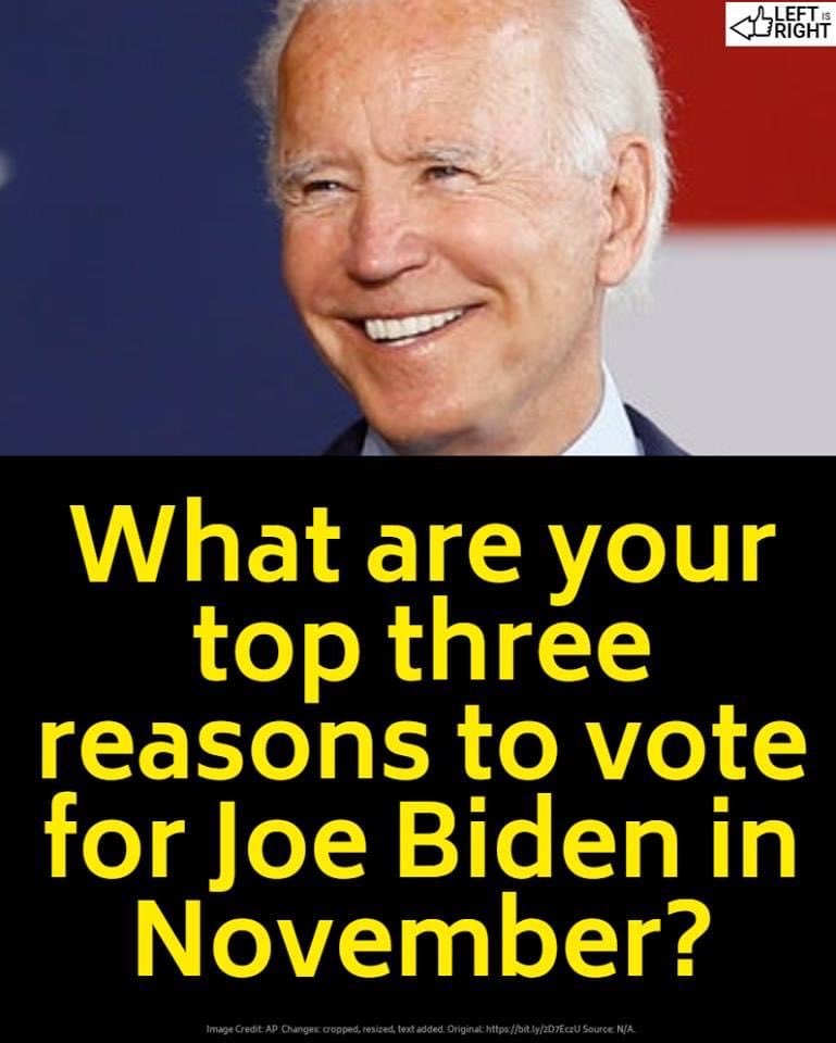 AuthorJoeNBrown's tweet photo. You can either vote 🗳 for the Biden Campaign or the Dividing Campaign. It’s really not that hard. Good vs. Evil, Love vs. Hate, Encouragements vs. insults, Happy vs. Anger, Presidential Experience vs. Game Show host. #ItsReallyNotThatHard. #VOTETheWayYOUSeeIt #VoteBiden2020 https://t.co/70kihuyq6O