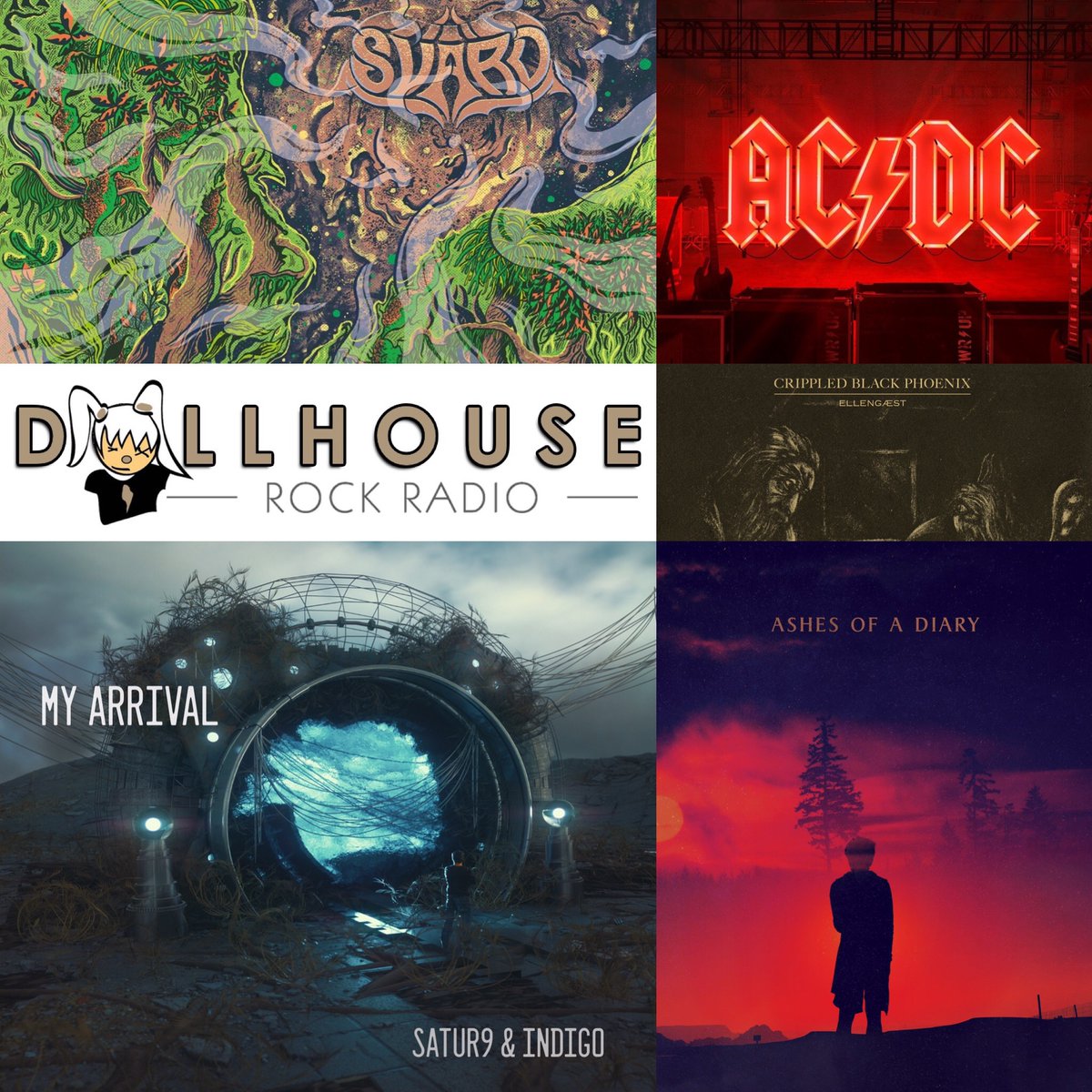 ⚠️Join us tonight 8-10 pm (CET) live.vibradio.nl for a show with new work from AC⚡️DC, Crippled Black Phoenix, Dreaming Madmen and Vulkan! Also a special concept album from the band My Arrival @acdc @CBP_Official @DreamingMadmen @Vulkanband @MyArrival #LiveRadio
