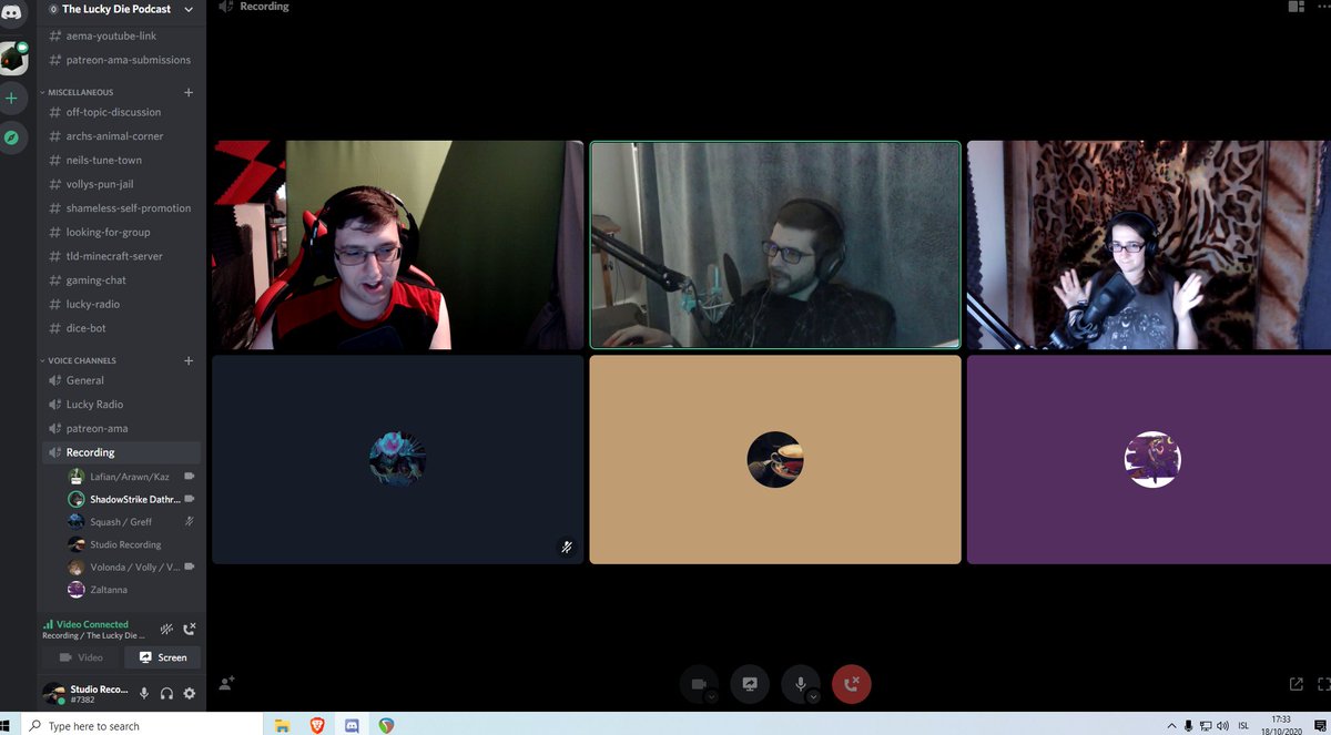 Now we have 2 broken cameras. THIS WHOLE OPERATION IS FALLING APART AROUND US!

<a href="/TLDPod/">The Lucky Die</a> 

#podcasting #dnd #AUDIO