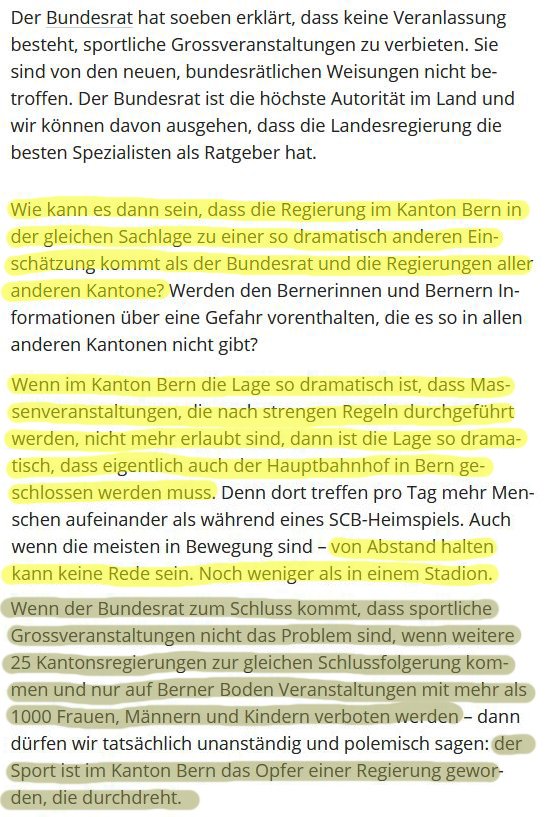 liveehcb's tweet photo. ... @watson_news bringt es treffend auf dem Punkt. Die aufgeworfenen Fragen sind berechtigt. https://t.co/tTnAIlWZuK