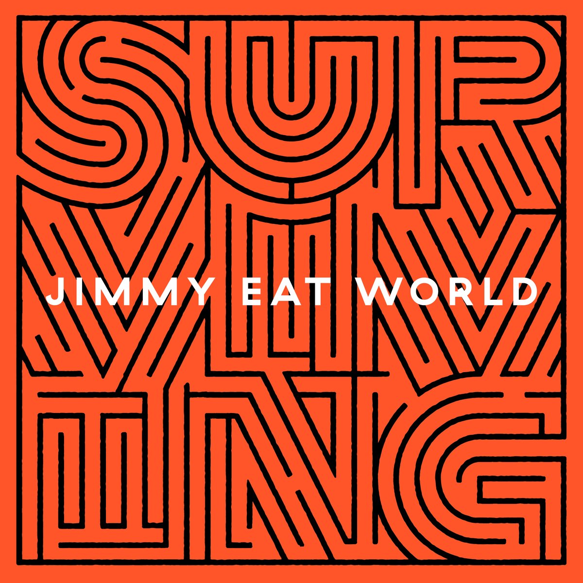 jimmyeatworld's tweet photo. Happy (feels like 20th) anniversary to our 10th album, Surviving. Yes, it’s sort of an ironic title given all that’s happened since its release Oct. 18, 2019. 365 days in internet years seems like vintage status, but we feel this collection of songs hold up now more than ever. https://t.co/vevNwFIhkP