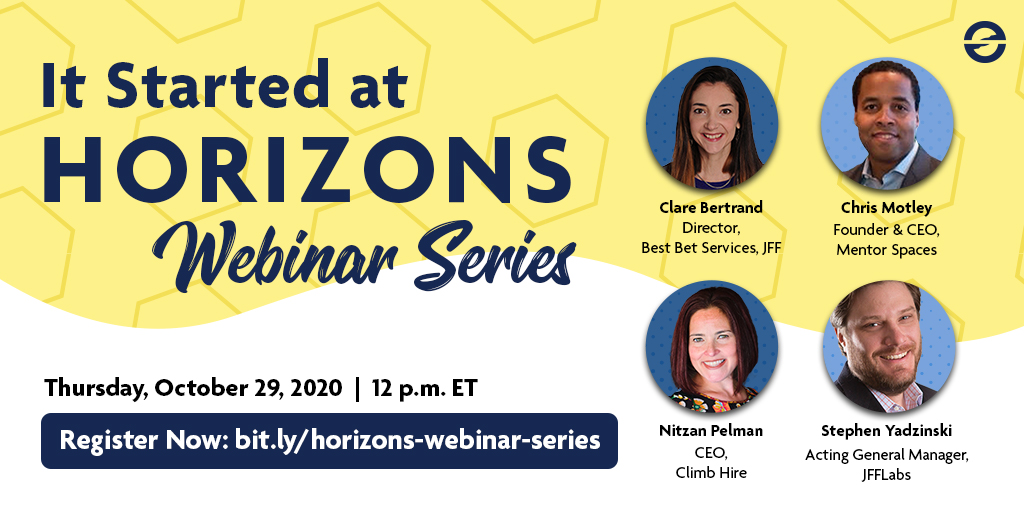 With the labor market in flux due to COVID, people need to know how to make informed decisions about career navigation. Register today for this engaging conversation w/ @jfftweets about #CareerNavigation from K-12 to college & the workforce. zurl.co/0xeT #BuildWithJFF