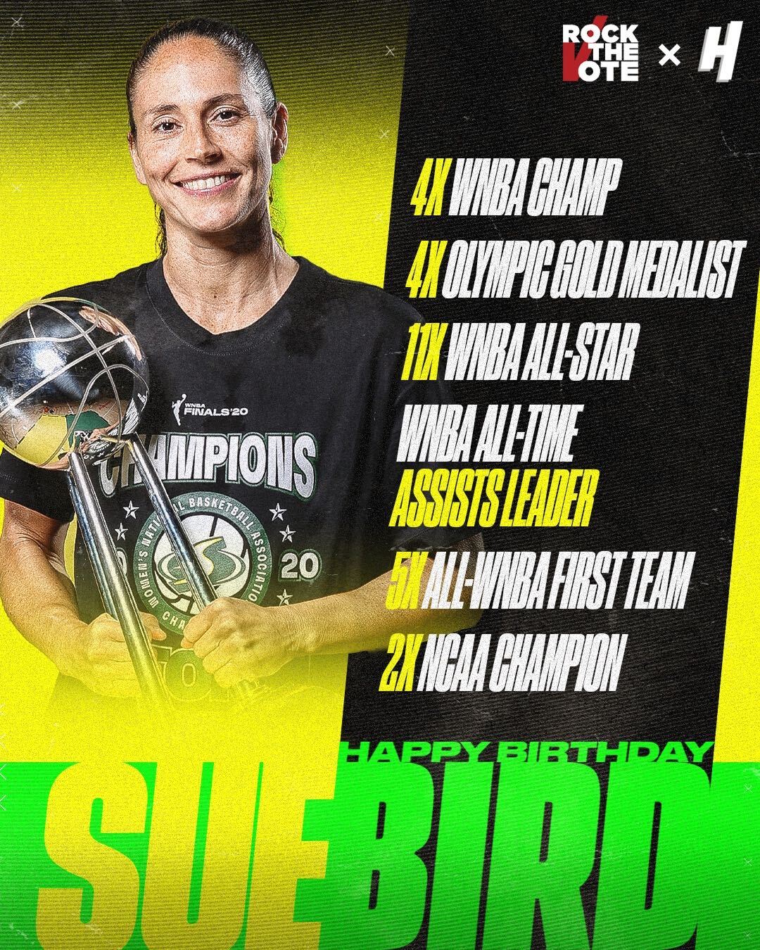 Happy Birthday Sue Bird! 