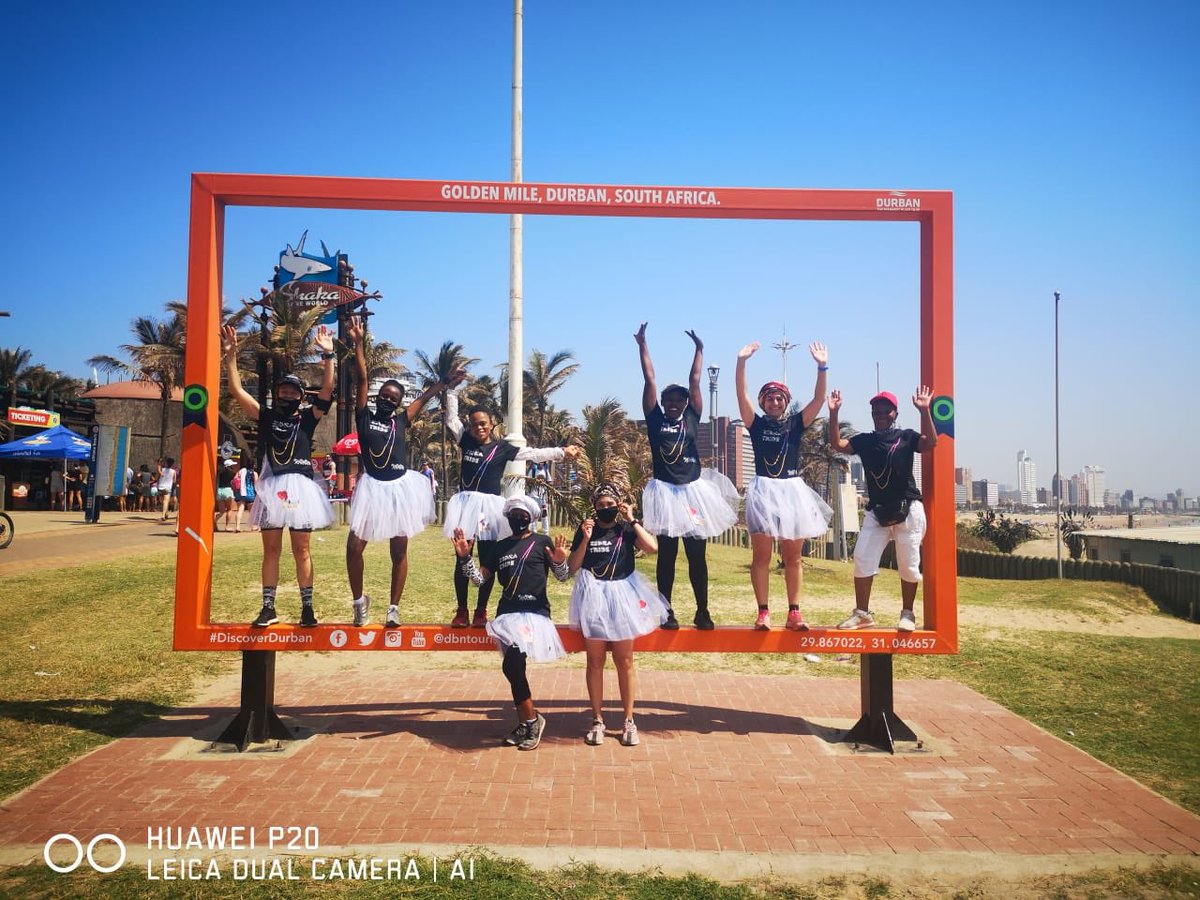 How was your <a href="/CTMarathon/">Cape Town Marathon</a> Virtual run today? We certainly had loads of fun on the road today ! Zebra tribe was out in full force today #gees